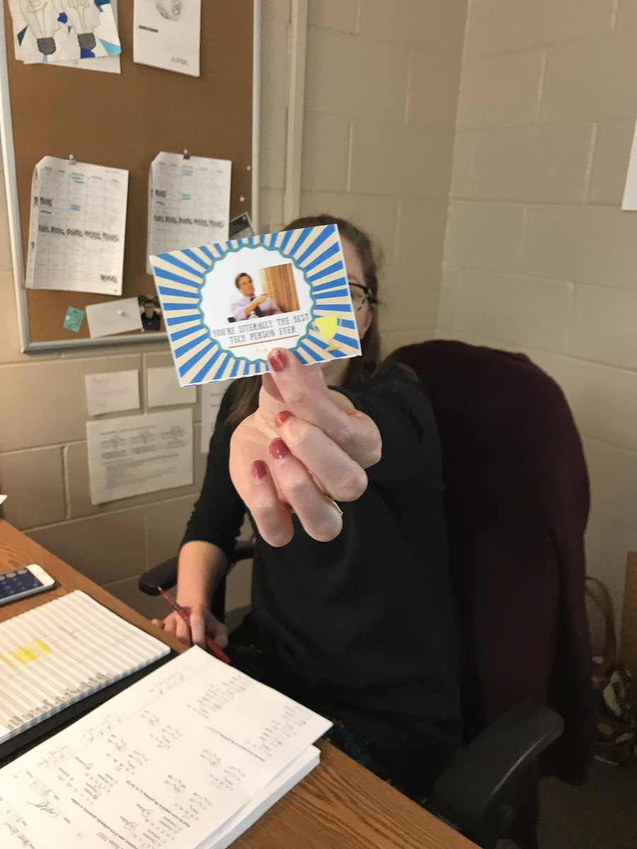 PLHS_TAT's tweet photo. Getting caught up on some prize deliveries! Lots of #Level1 prizes today with many more tomorrow! Congrats to Mr Hoelscher, Ms Linder, Mr Young, and Mr Curry on leveling up! #wtbwt https://t.co/4qMcWW9xJB