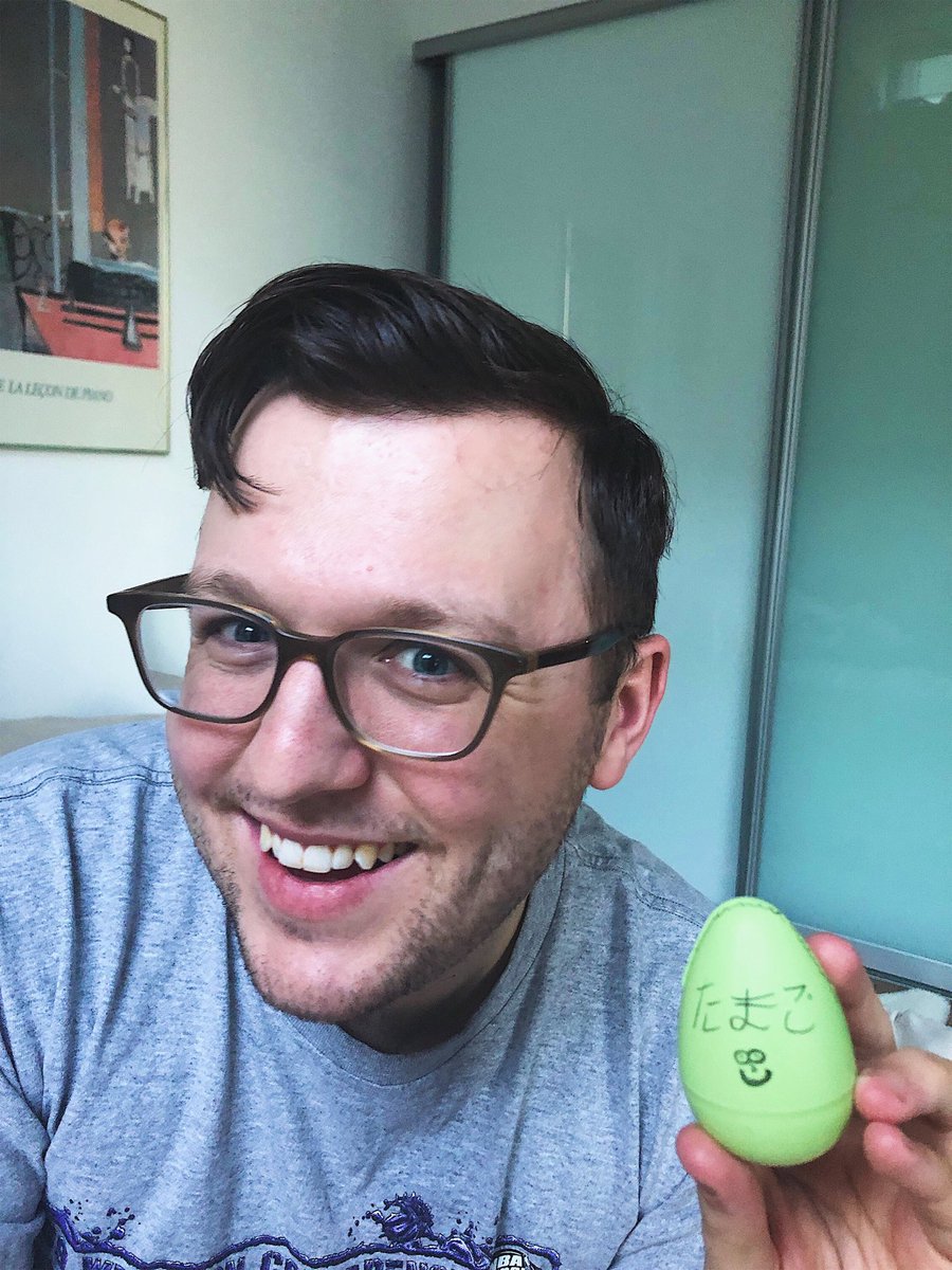 maxamilli's tweet image. I feel a good idea hatching from my たまご (egg) this spring #tokyotreat #tokyotreateaster