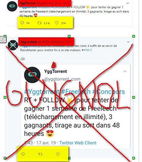 maxthemenace623's tweet photo. #yggtorrent LINDA IS DEAD
je ne sais pas si ce sont des cons . En tout cas, eux au moins ne s'inventent pas des suiveurs et fans fantômes https://t.co/EQXcbTVKOn
