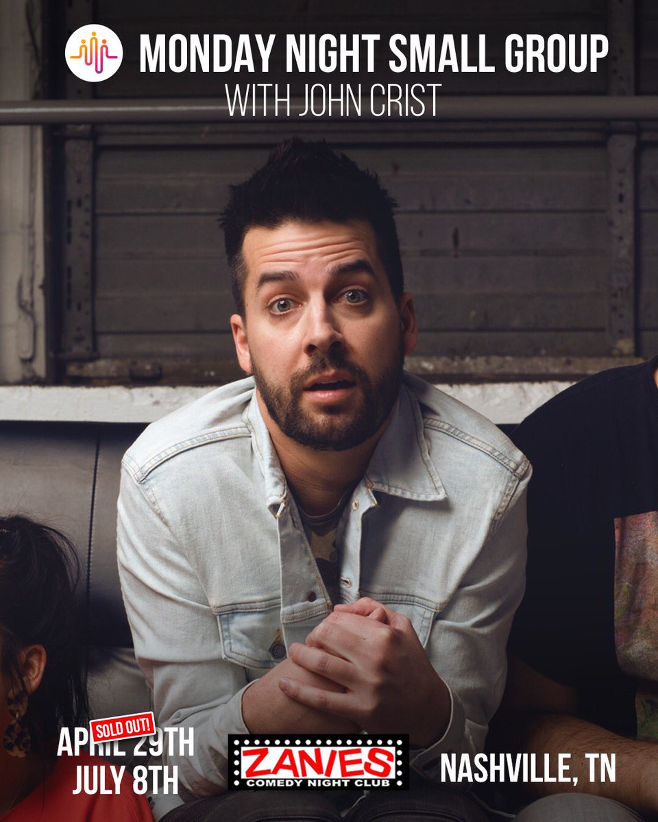 John Crist On Twitter Summer Comedy Shows In Nashville - 