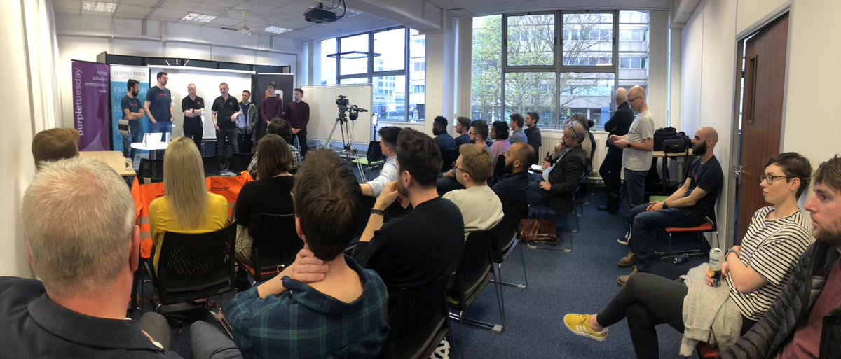 This event is getting better and better.  For our 3rd startup pitch event the bar has been raised.

Startups now getting great questions from audience.  

Thanks to <a href="/leathesprior/">Leathes Prior Solicitors</a> <a href="/PurpleTuesday/">Purple Tuesday</a> <a href="/FXhome/">FXhome</a> for the 🍻 and 🍕