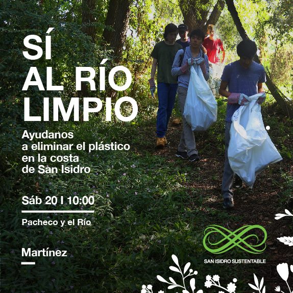 SanIsidroGob's tweet photo. SÍ AL RÍO LIMPIO🌳♻⛵
Sumate a esta jornada de voluntariado ambiental en donde vamos a limpiar la costa del río. 
📍Pacheco y el Río
🗓Sábado 20; 10:00 hs.
#SanIsidroSustentable #Limpieza #Sustentabilidad #SanIsidro https://t.co/DHsd0cMJoN