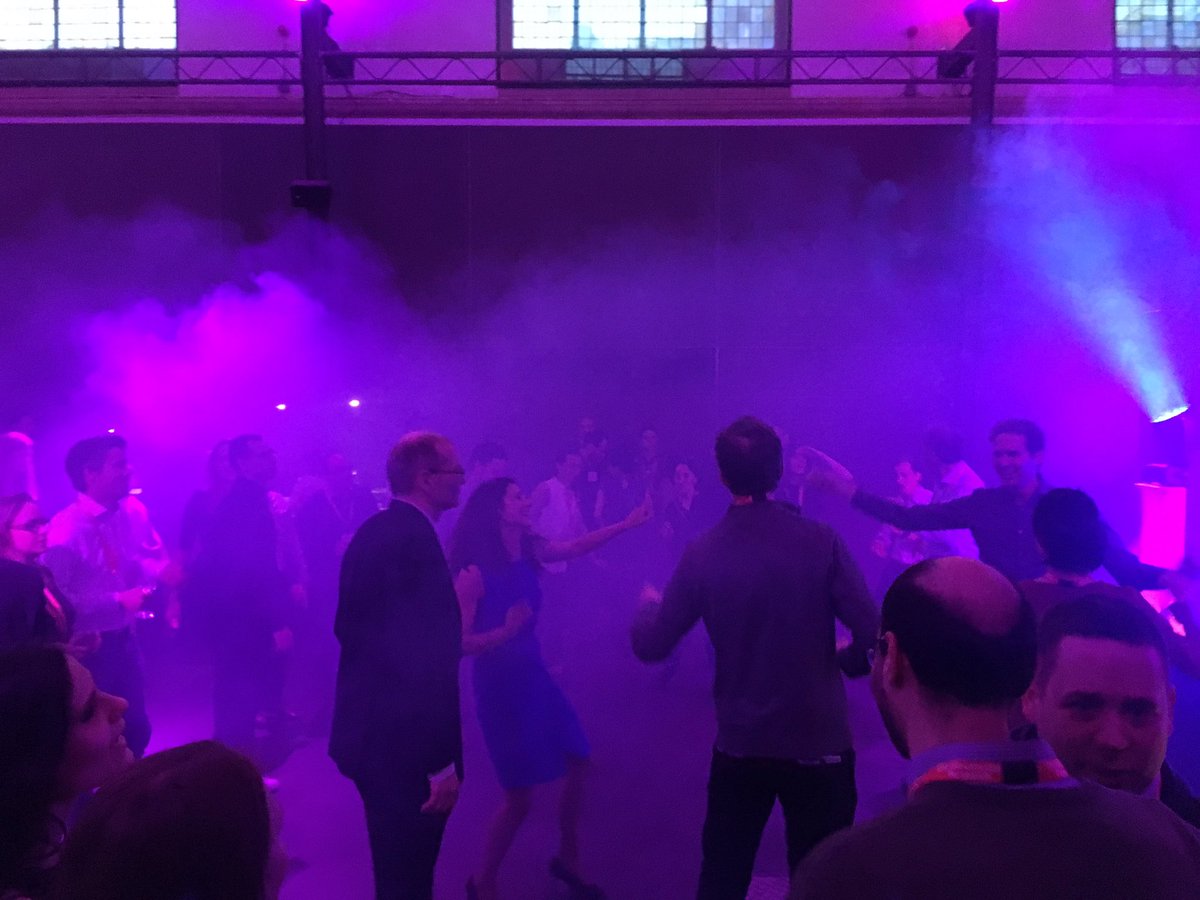 The party has started!