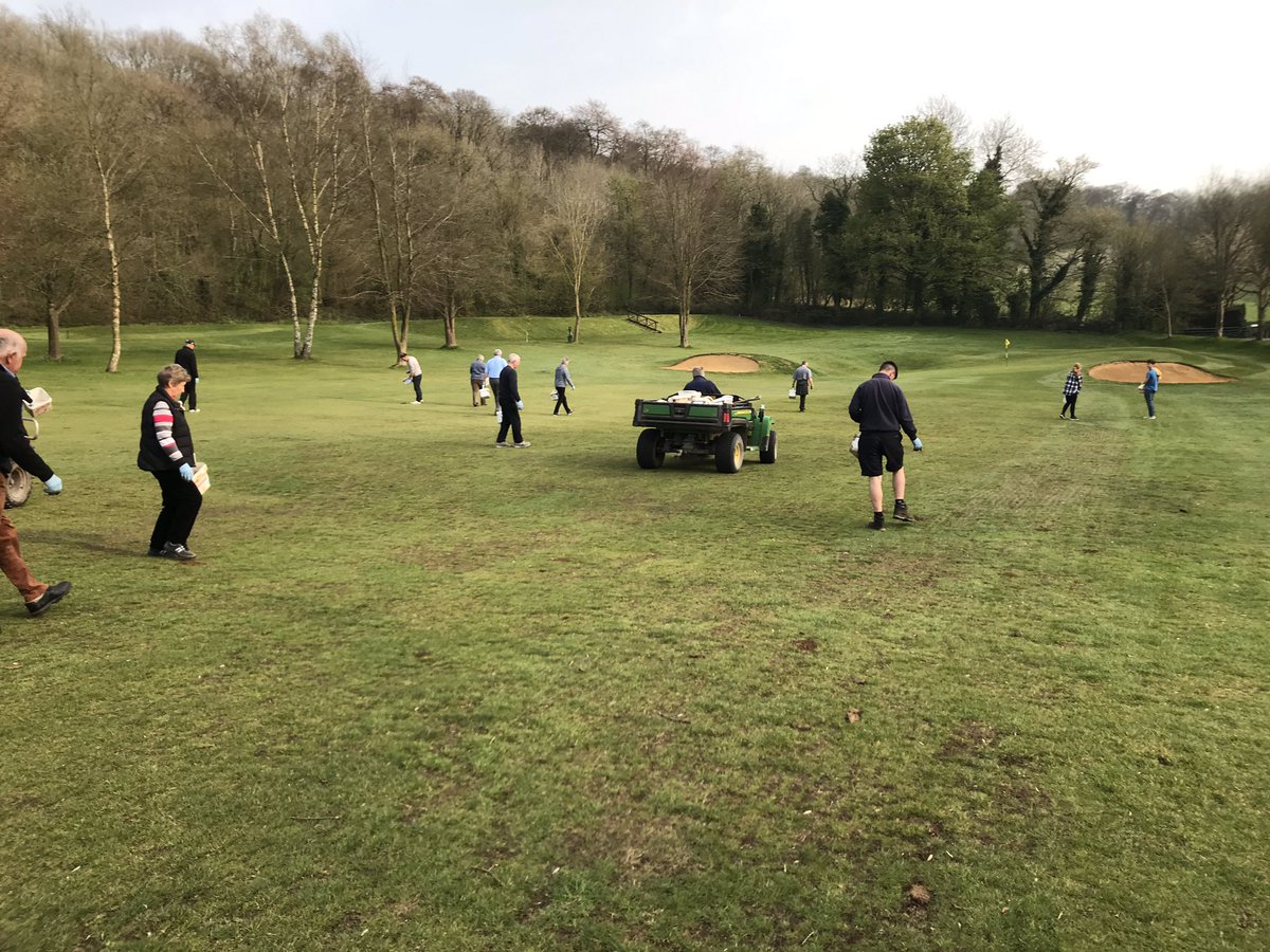 EGCgreens's tweet photo. All fairways divotted this evening. Thank you to everyone that helped out. https://t.co/jCWWPei2Pf