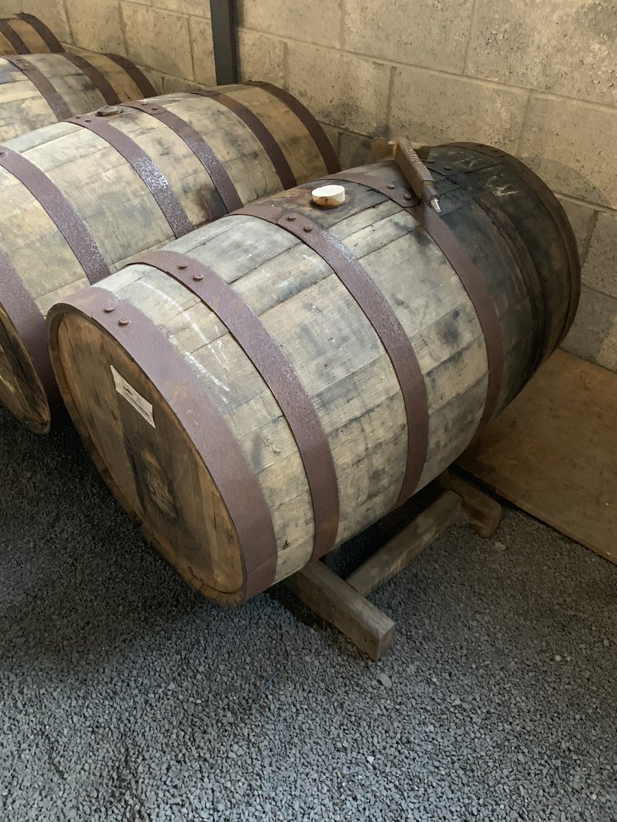 <a href="/TheWhiskyWire/">Steve Rush</a> <a href="/JJCorryUK/">Niamh</a> Here’s the cask it came from! #JJCorryWhiskey <a href="/TweetTastings/">The Whisky Wire Tastings</a>