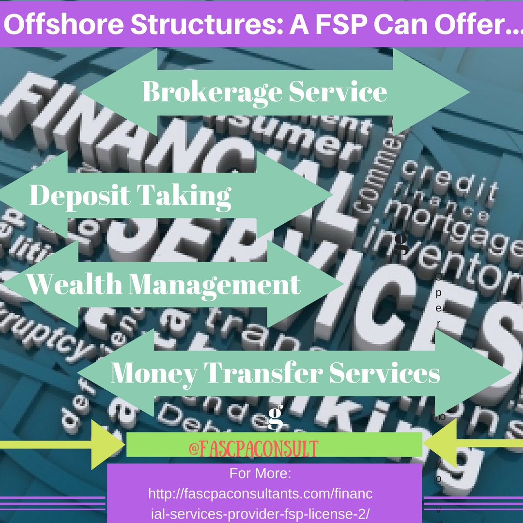 fascpaconsult's tweet image. Financial Service Provider (FSP)
fascpaconsultants.com/financial-serv…
#Offshorestructures #Offshoresolutions #offshoreaccount #FASCPA #offshorebank
#caymanisland #account #Trust #Asset #Protection #Livingfree #Offshorestrategy #offshorebanking #banking #FSP #international #companies #money