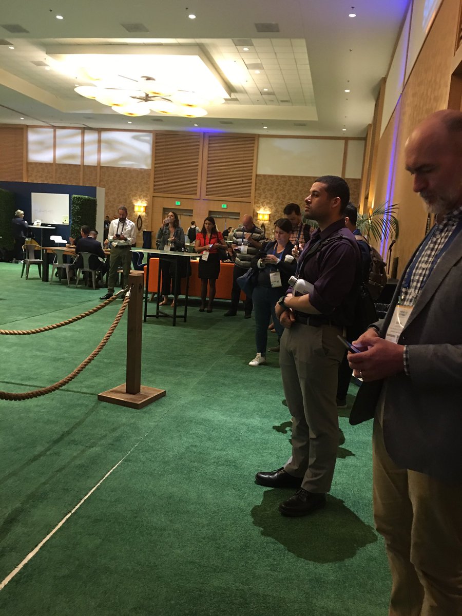 FuWaye's tweet image. Lined up at the Career Success+360 Employer Engagement section at noon #HESummit19