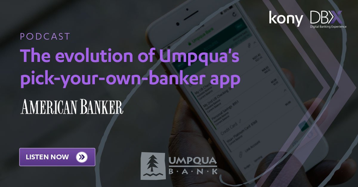KonyDBX's tweet photo. Customers are starting to reveal more to private bankers when they use @umpquabank GoTo built by #KonyDBXEngage. Check out what @MOMCMO had to say about their new mobile app! #DigitalBanking #KonyDBX

https://t.co/jIH3Wbuh2W https://t.co/CE3tsZSwV3