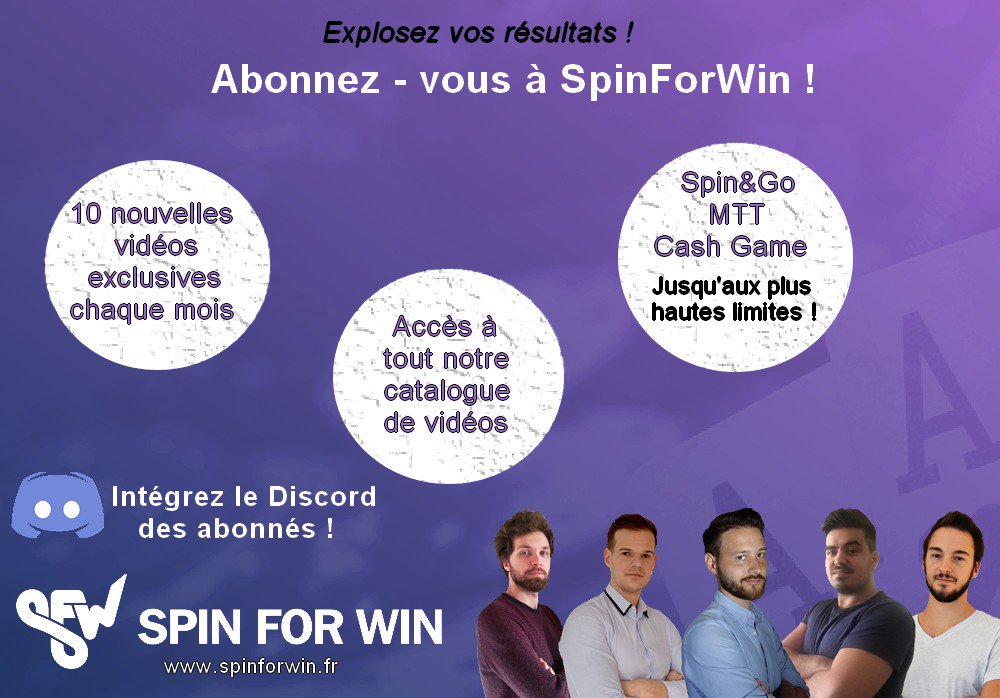 🤩🤩 Ce Jeudi 18 Avril, SpinForWin change de visage ! 
Désormais, nous proposons un abonnement mensuel !😊
Merci à celles et ceux qui nous soutiennent ! 😍😍