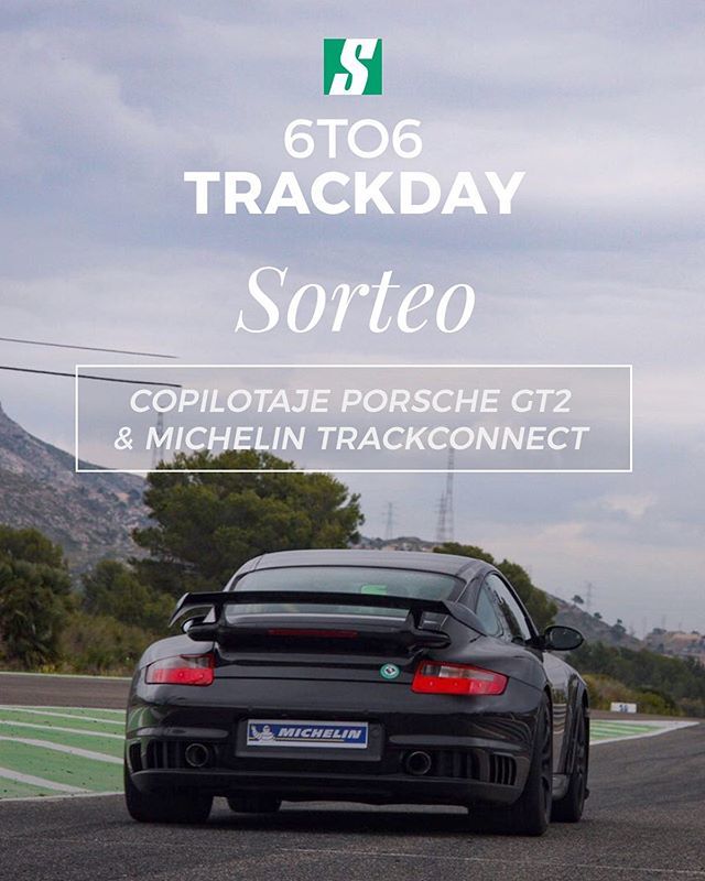 Tenemos para vosotros un sorteo muy muy calentito! ¿Quieres ganar un copilotaje en un Porsche GT2 997 en el circuito de Calafat? Vas a sentir todo lo que puede dar esta máquina 💥

Os dejamos las bases del concurso👇🏼
-Deberás seguir nuestro perfil <a href="/6to6motor/">6to6 Motor</a>
-Nombra a dos ami…