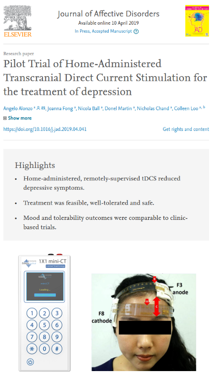 DepressionLTE's tweet photo. Latest Depression study using our mini-CT device &amp; specialized headgear https://t.co/xk5xanJr8L 34 patients self-administered 20-28 #tDCS sessions at home over 4 weeks followed by a taper phase.Results were comparable to previous clinic-based trials #Depression #neuromodulation https://t.co/GiD7IpSb82