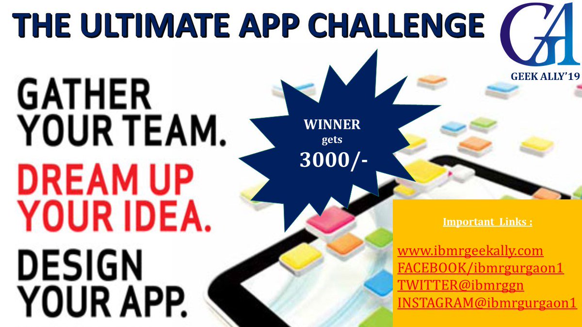 ibmrggn's tweet photo. Use your innovation to present an app's model using wireframes and screen mockups only. To participate, visit - https://t.co/ORi8WSyhSt
#GeekAlly #managementfest #IBMRnews #IBMRfest #collegefest #fest #geeks #management #mba #instafest #marketing #madovermarketing https://t.co/ifJ8iJGamo