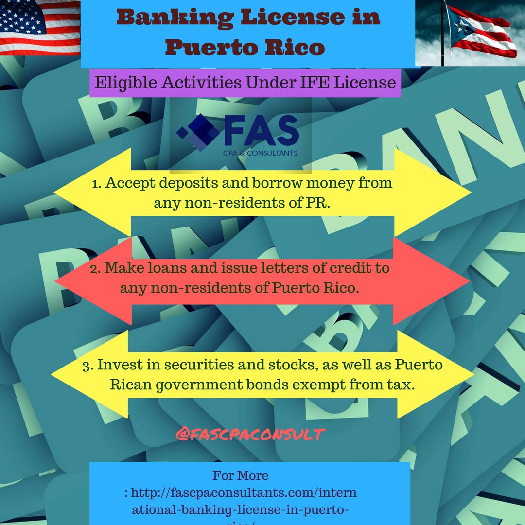 fascpaconsult's tweet image. Offshore Banking license in Puerto Rico
fascpaconsultants.com/offshore-banki…
#Offshorestructures #Offshoresolutions #offshoreaccount #FASCPA #offshorebank
#caymanisland #account  #Asset #Protection #Livingfree #Offshorestrategy #offshorebanking #banking #FSP #international #companies #PR