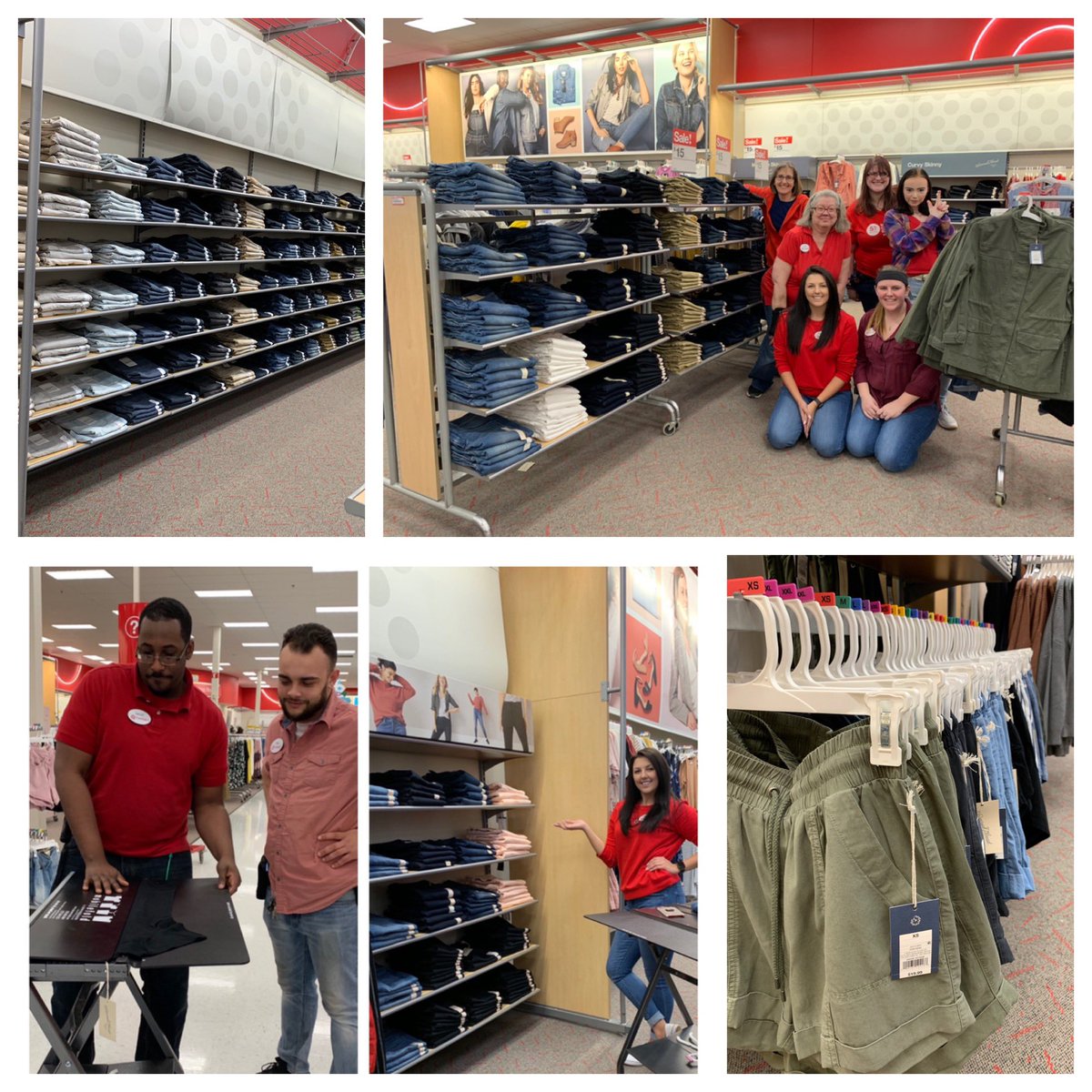“I always get really frustrated putting clothes away. Think I could do with some HANGER MANAGEMENT!” A&amp;A stepping up our visual standards! #WorkSomewhereYouLove #VisualStandards #TARGET #T1971 #hangandfold #SetToSell @Leonora_Is <a href="/Ruvolo_Alana/">Alana Ruvolo</a> <a href="/jamaal_edwards/">Jamaal Edwards</a> <a href="/settoselltarget/">Heather Fountain</a>