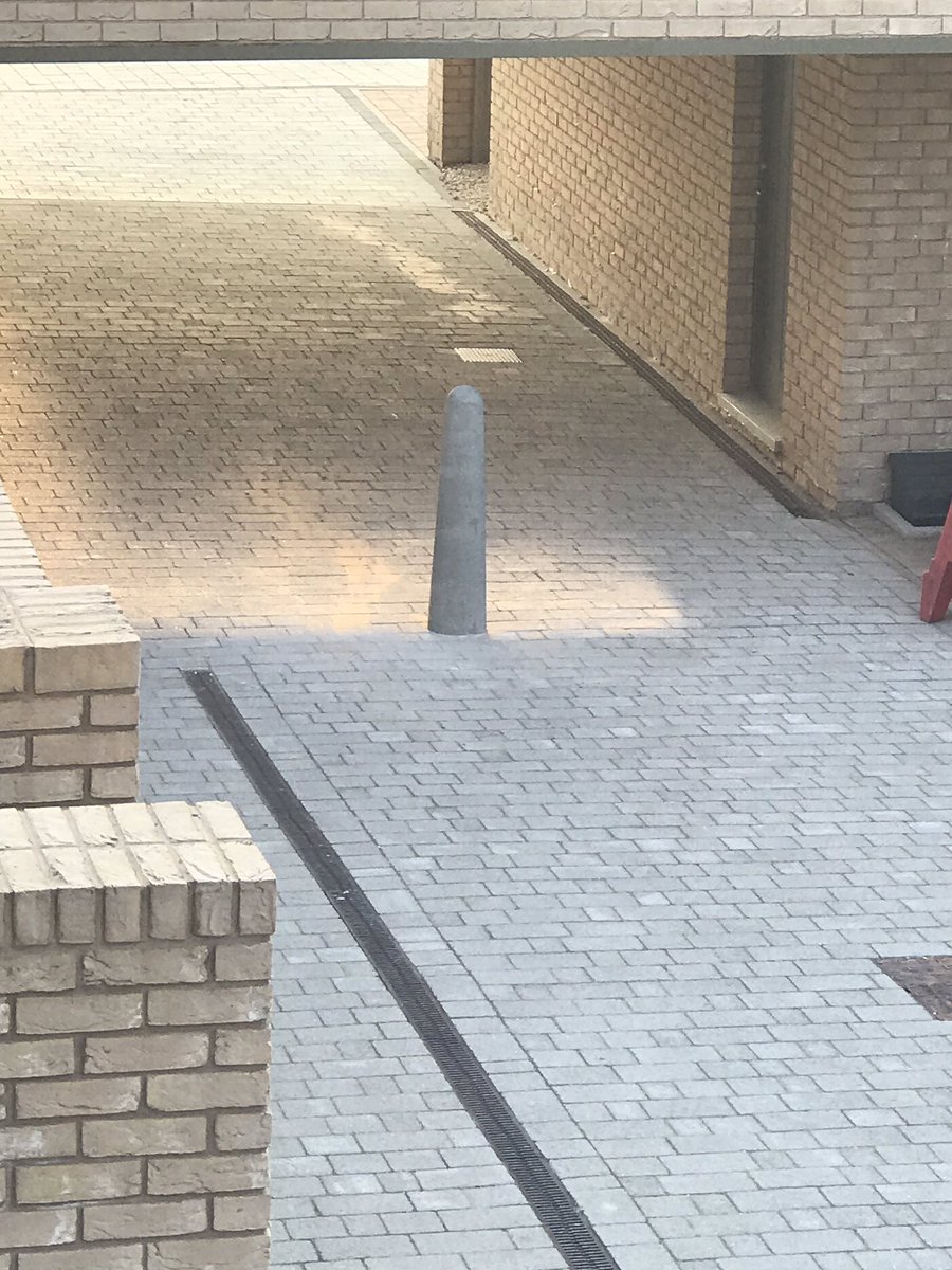 julieredred's tweet photo. Keeping the estate modern and classy David Wilson! Lovely Erected  concrete penis in the middle of the path! The plastic bollard looked better😡 #ChocolateWorks #York #YouHadOneJob 🤦🏼‍♀️ https://t.co/FsnCAw3bCd