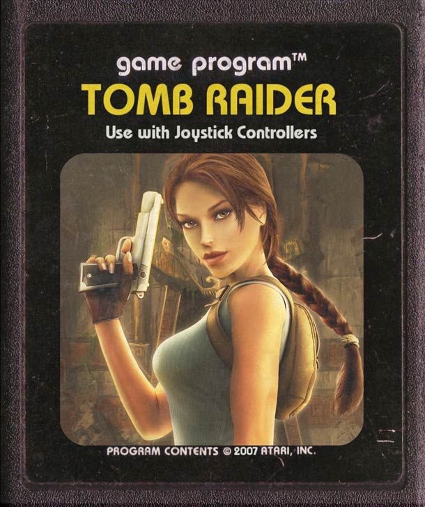 JuicyGameReview's tweet image. Tomb Raider on the Atari like 😜