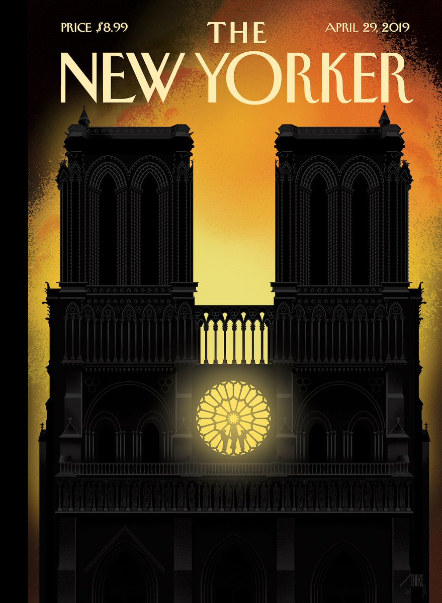 An early look at next week’s cover, "Our Lady," by Bob Staake: nyer.cm/Jz4unhJ