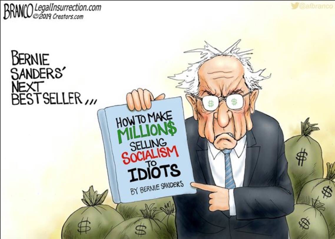 Yup. <a href="/BernieSanders/">Bernie Sanders</a> #SocialismSucks #BernieSanders #Hypocrisy