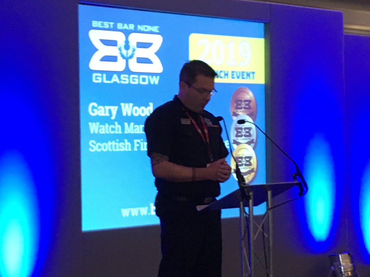 GaryWood251's tweet image. Best Bar None Glasgow Launch event today, few photos of the guest speakers including yours truly. 😄 Great turnout, Glasgow are looking to crack the 100 venues mark this coming year and I think they will achieve that easily. #bbnglasgow #bbnscotland #sbrc #fire_scot