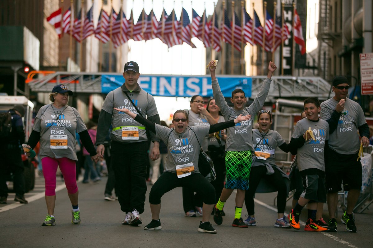 Sept11Memorial's tweet photo. The annual #911Memorial 5K Run/Walk is right around the corner. Join us on April 28 as we come together in downtown Manhattan and represent the resilience of our city. After the race, Community Day kicks off with food, music and activities for all ages. https://t.co/G7FCe2QSev https://t.co/kvFu2dOXI3