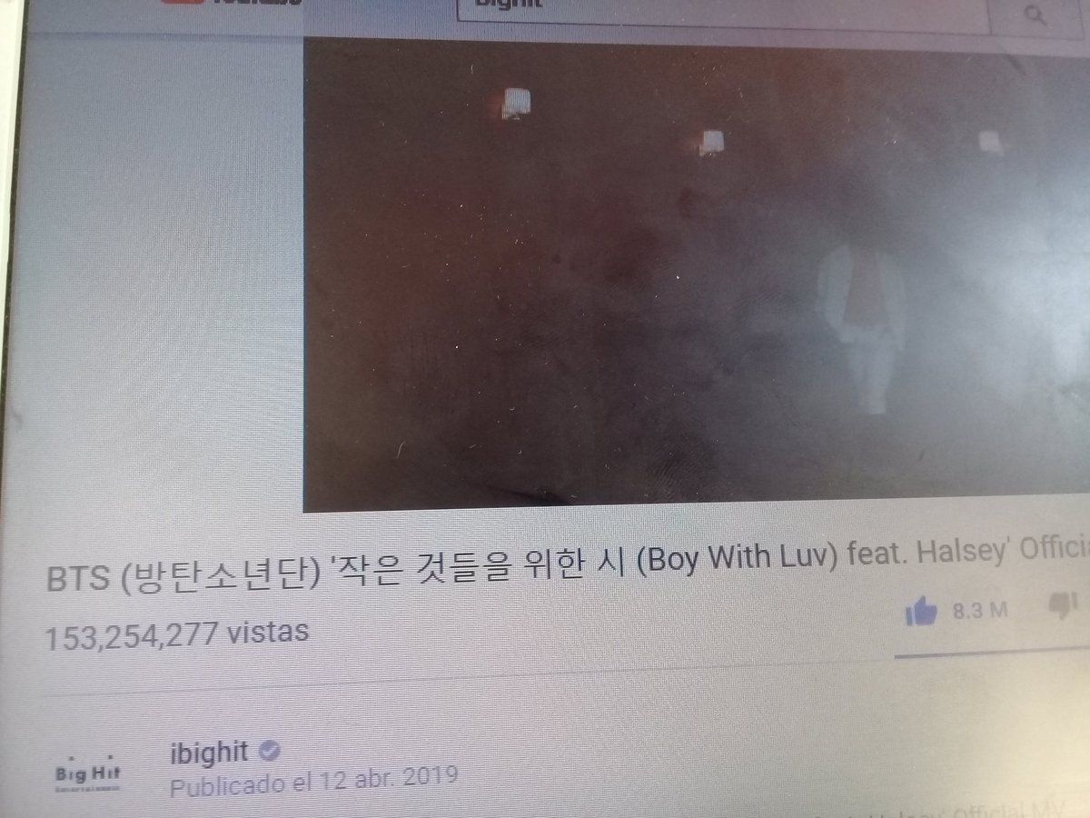 0112shoana's tweet photo. Vamos por esos 200Mππ
@BTS_twt
#StreamAttackWithLuv
#BoyWithLuv https://t.co/eZTkH9XQxk