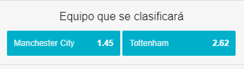 BetPlayCO's tweet image. El #TíoBet te trae este dato para el partido #CitySpurs por #ChampionsLeague
Los últimos 10 partidos del Tottenham quedaron 5 victorias, 1 empate y 4 perdidos. Mientras que el City ha ganado sus últimos 9 encuentros y perdió 1 (Tottenham) ¿Quién pasará?
*Las cuotas pueden variar