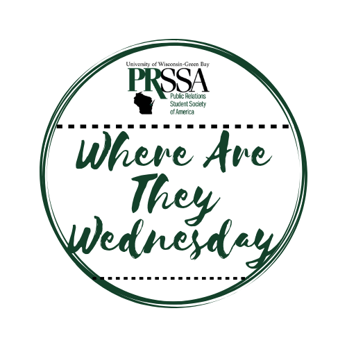 uwgbprssa's tweet photo. The best advice Danielle Magnusson has to give is, “it’s okay to not find a job in your field right away. It will take time, but as long as you keep up the skills, something will come your way!” Find us on Facebook and Instagram to see the rest of Danielle’s spotlight! https://t.co/YjN06S00w7