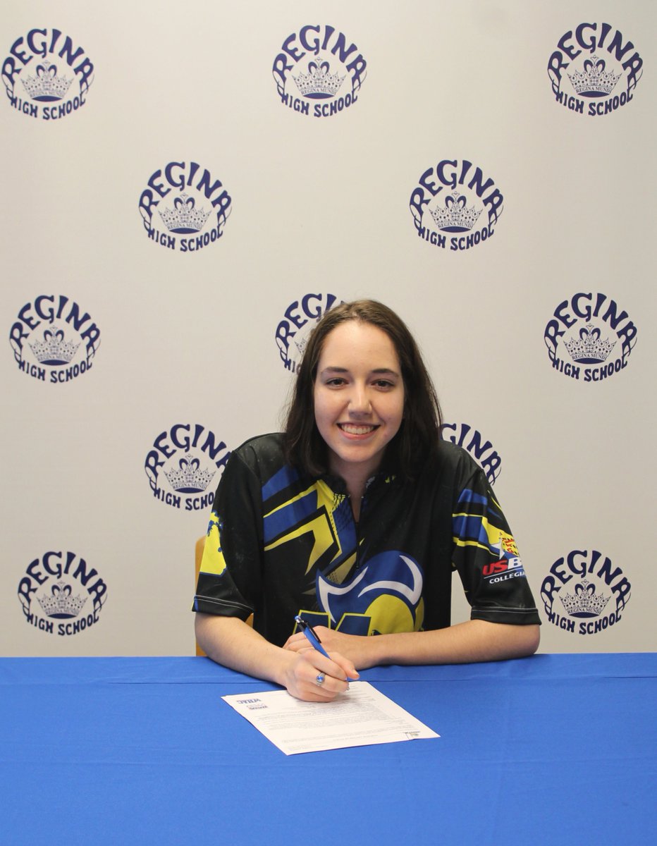 ReginaWarrenMI's tweet photo. Congratulations to senior Sophia Alba! She signed her letter of intent to bowl at @MadonnaU. All of us at Regina are so proud of you!
Sophia plans to study Forensic Science.
#SaddleliteStrong

@MUCrusaders @MUCrusadersBowl https://t.co/pi9qePboxF