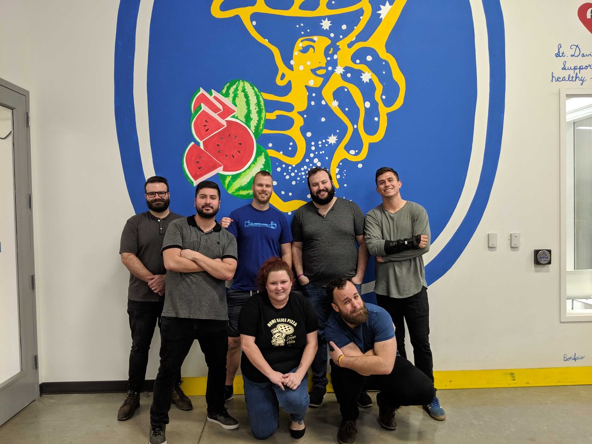Jesse_Wade1's tweet photo. Had a fantastic time volunteering at the Central Texas Food Bank with this amazing team. Over 4,000 lbs of food packed! Thank you to @Sprinklr for allowing us the time to give back. Looking forward to the next one! https://t.co/hvu0KDNUGV