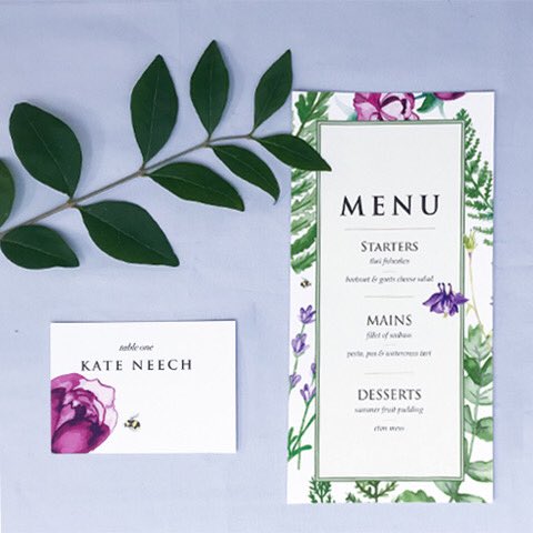lettersfromem's tweet photo. Summer garden on the day stationery #ontheday #weddingstationery #weddingplanning #secretgarden https://t.co/qgjjhdXapS