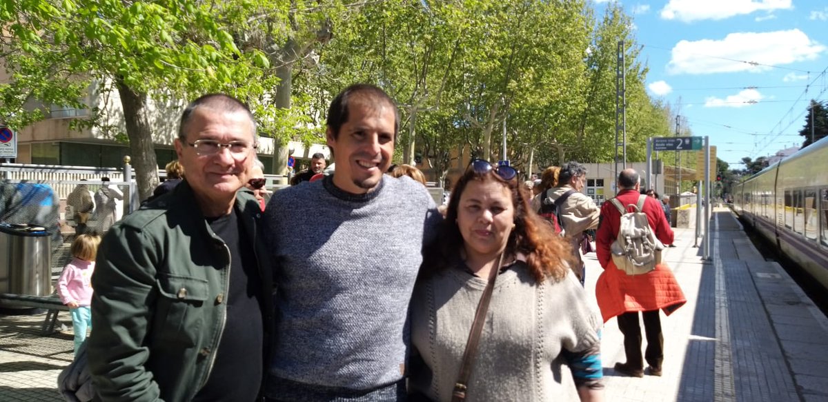 Ivan_Sanz_'s tweet photo. 🔝Estan sent uns dies força intensos.
🚈 Recordatori del dia 6, defensant amb els companxs de l'Assemblea de Cambrils el transport públic del territori. @AsdeCambrils
#Pdfcamp #PTP #EcologistesEnAcció
#greenpeace #Gecom https://t.co/2HIWYqeMcr