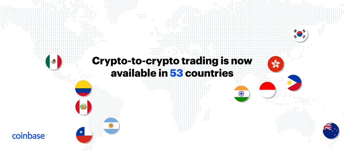 indiabits21's tweet image. 🇮🇳 @coinbase expands crypto-to-crypto trading to India

#IndiaWantsCrypto #ISUPPORTCRYPTO