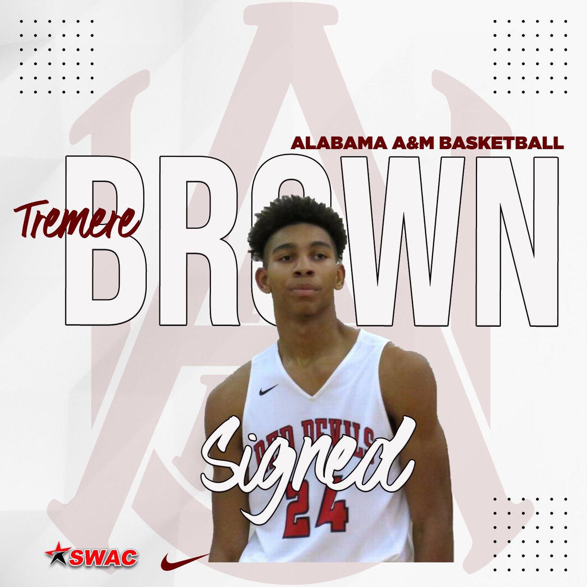 Bulldogs_Hoops's tweet photo. Welcome To The Hill 

Tremere Brown 
@treycalasolivin 
Forward | 6'8 200 lbs 
Central High School (AL)

#OfficallySigned https://t.co/WqgHhwUhNX