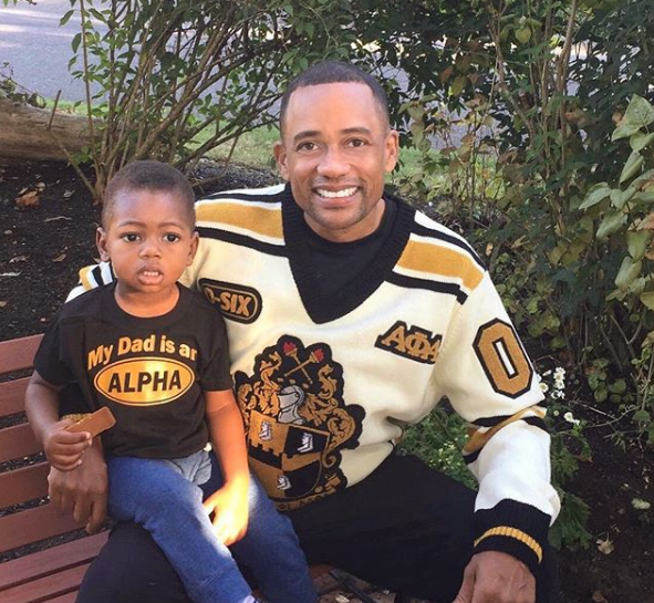 BCSpeakerSeries's tweet photo. Cuteness overload! @hillharper and his adopted son, Pierce, look adorable in their matching #AlphaPhiAlpha gear! Catch this actor, advocate and Dad-extraordinaire at the Broward Center for the Performing Arts on Wednesday, April 24. Tickets are going fast! Get yours today. https://t.co/lOS23C4LhH