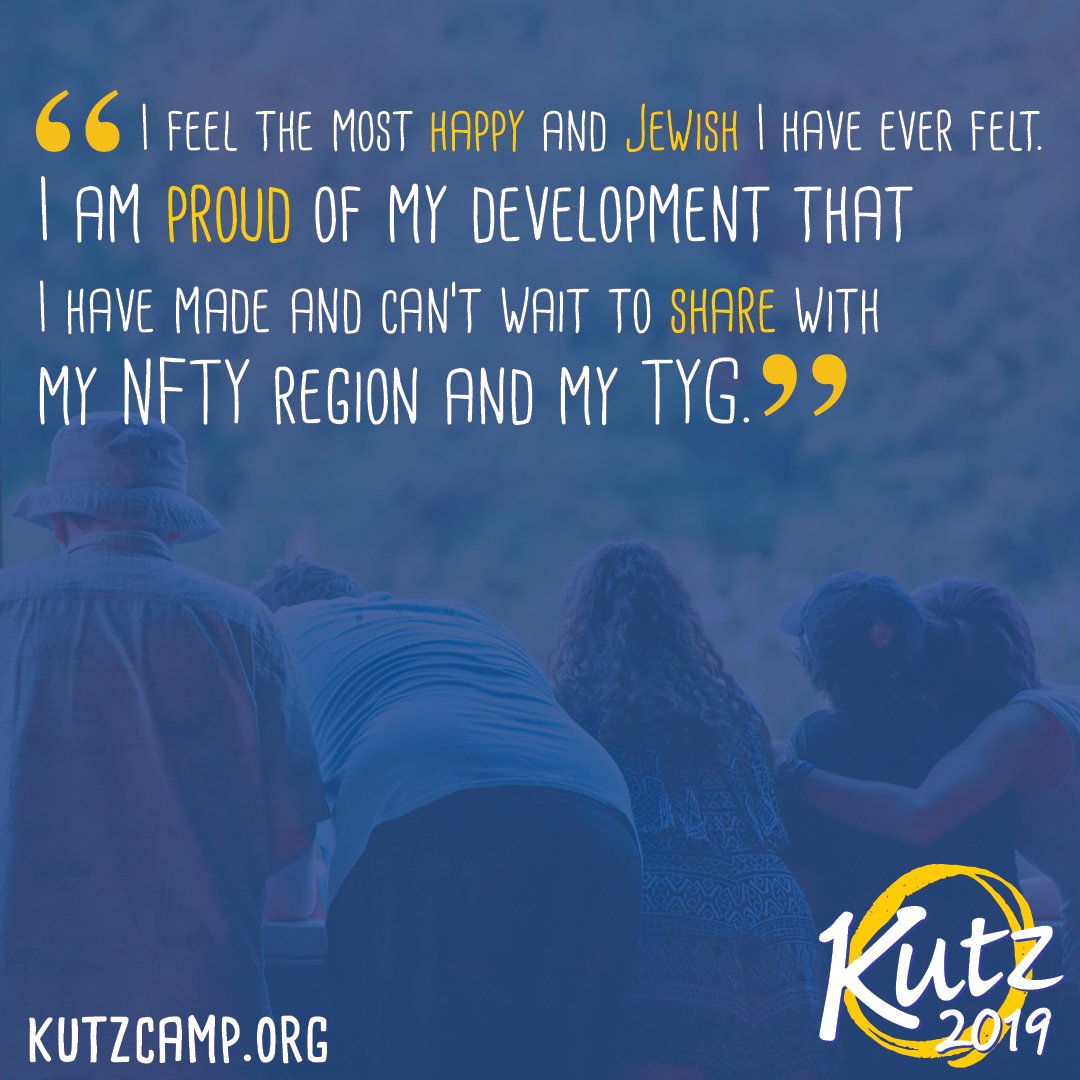 Come to a place where you can be constantly be engaged in growth you'll be proud of! Come to #kutz19, and register today at kutzcamp.org/register