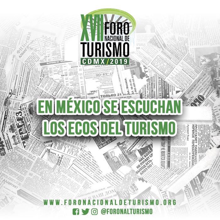 ¡En México el turismo es un tema con ecos que llegan lejos! Checa las notas digitales en torno al #XVIIForoTurismo