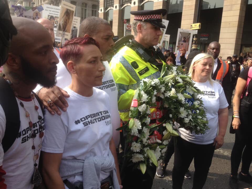 amy_morgan37's tweet photo. Amazing turn out #OPERATIONSHUTDOWN we did it 👏🏻🙏🏼💙🕊☝🏼✊🏼🤜🏼🔪 @theSandiBogle @999London @Peter_Kirkham @CockertonMark @NevilleSouthall @OPERATIONSHUT19 @craigfairbrass @TracyPrescott9 @MetroUK @Independent @itvlondon @CapitalLONnews @DailyMirror @VictoriaLIVE RT 💙💙💙💙🕊🕊🕊🕊 https://t.co/8JQCUxMJiQ