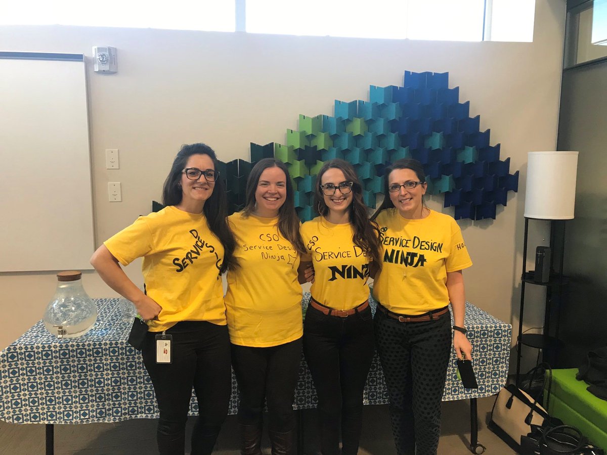 AbrettiKristina's tweet photo. Embracing "silencing your cynic", "making a mess" and "making CHANGE" at our #DesignJams launch session this morning. Energized and inspired to be a small part of this incredible (#ServiceDesign ninja) team and all others who will make this work REAL. #WhatsYourJAM? https://t.co/6gmjHQJSmG