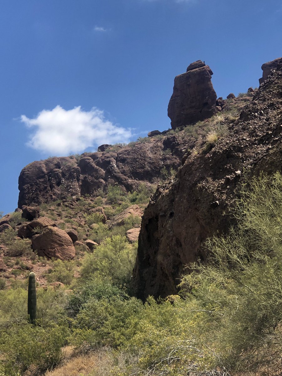 MASlipka's tweet photo. Happy Wednesday...today’s cardio✔️. #workout19. Too steep and scary to go to top but close... grateful for handrails... #camelbackmtn https://t.co/JsE7MWBUp2