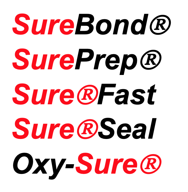 Surface preparation and finishing with Sure®. High performance, alternative approved technologies.