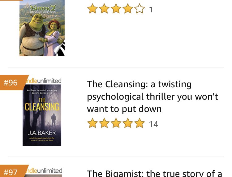 Bloodhoundbook's tweet photo. Congratulations @thewriterjude!
The Cleansing is a Kindle Top 100 Best-seller! 🍾🥂 https://t.co/nfXva406JP