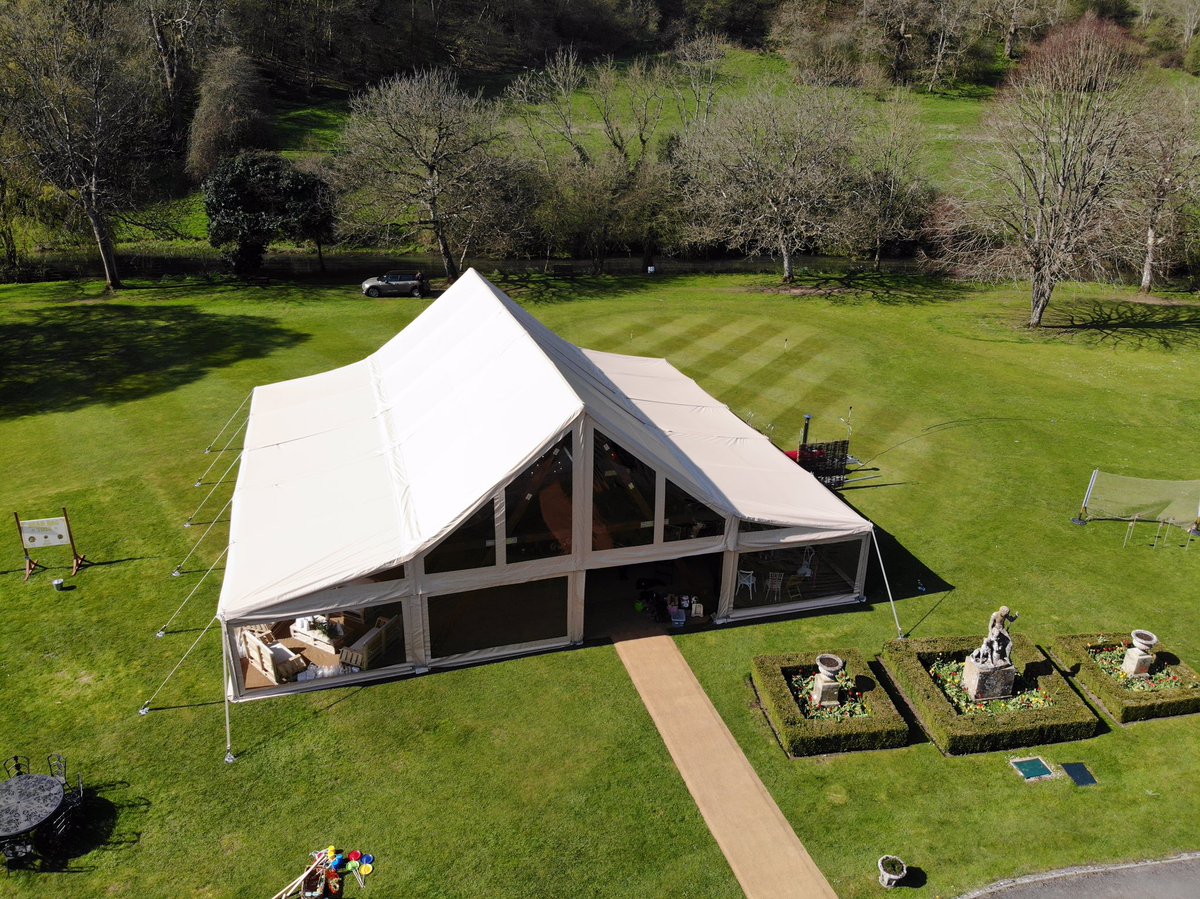 The big launch we’ve all been working towards for <a href="/CruckTent/">Cruck Tent</a> and @AbbasMarquees1 next weekend - the finished results looking amazing <a href="/WeddingAffair/">The Wedding Affair</a> #weddinghour #bespokewedding #brandnew #launchparty