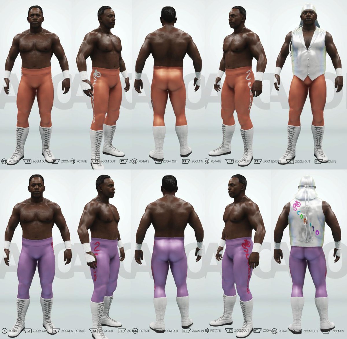 KeithMajorsXOne's tweet image. WCW's Too Cold Scorpio up on Xbox One has multiple attires. Slot 1 is 1992 solo attires and Slot 2 is Tag Team attires w/Marcus Alexander Bagwell. There's multiple attires for each slot just use hidden colors and logo's. Search #TooColdScorpio #WCW #KeithMajors #Replicant13