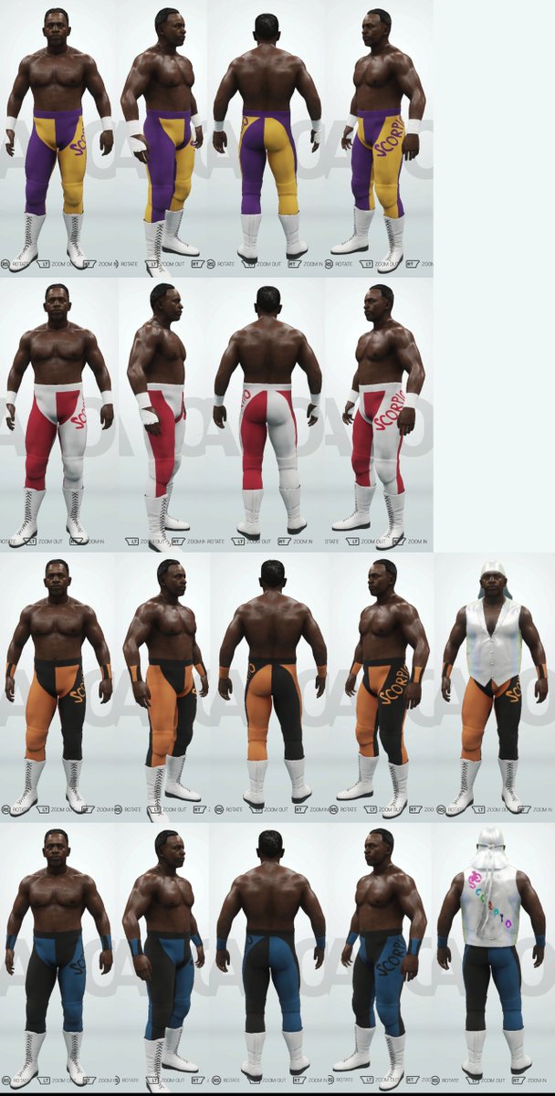 KeithMajorsXOne's tweet image. WCW's Too Cold Scorpio up on Xbox One has multiple attires. Slot 1 is 1992 solo attires and Slot 2 is Tag Team attires w/Marcus Alexander Bagwell. There's multiple attires for each slot just use hidden colors and logo's. Search #TooColdScorpio #WCW #KeithMajors #Replicant13