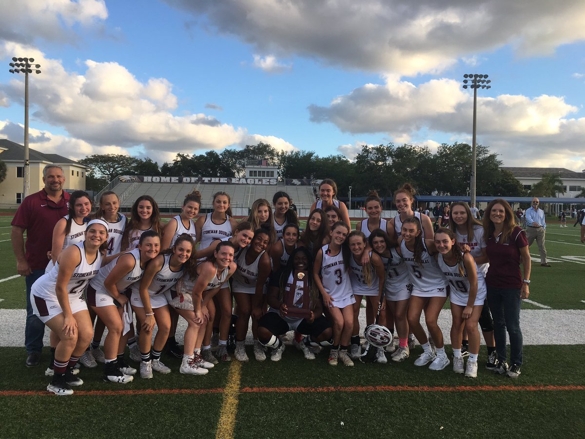 Congrats to girls Lax District Champs!