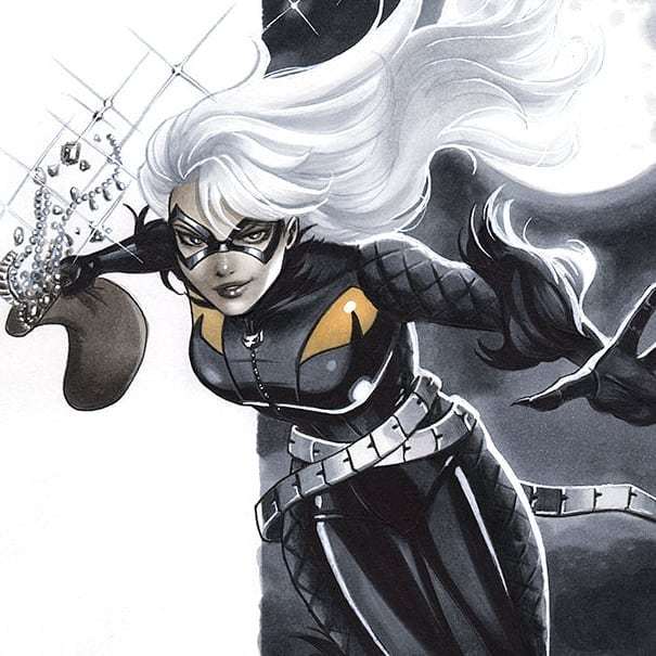 #blackcat commission #spiderman #marvel #marvelcomics #blackcatspiderman bit.ly/2KM3rLy