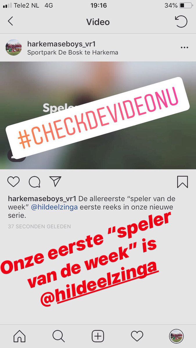 hb_da1's tweet photo. Check nu ons instagram account voor de video van de speler van de week! https://t.co/WYtECsS6hM