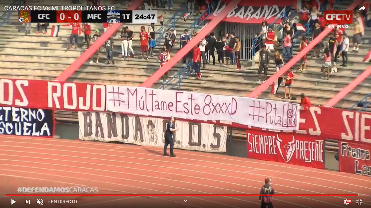 RayGonLDR's tweet photo. Que grandes Los demonios rojos mostrando el descontento general con la multa impuesta al equipo! #PutaFVF https://t.co/rB5Fzpzr5W