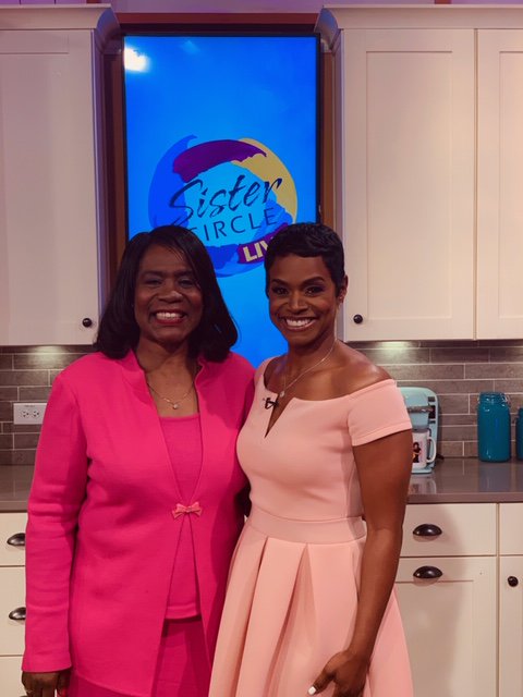 akasorority1908's tweet photo. International President Dr. Glenda Glover sits down with sorority member Rashan Ali of Sister Circle to discuss AKA service targets, and the sorority’s HBCU initiative HBCUforLife:A Call To Action. They were later joined by host Quad Webb-Lunceford, an alumna of Tennessee State https://t.co/NbgptJrCB8