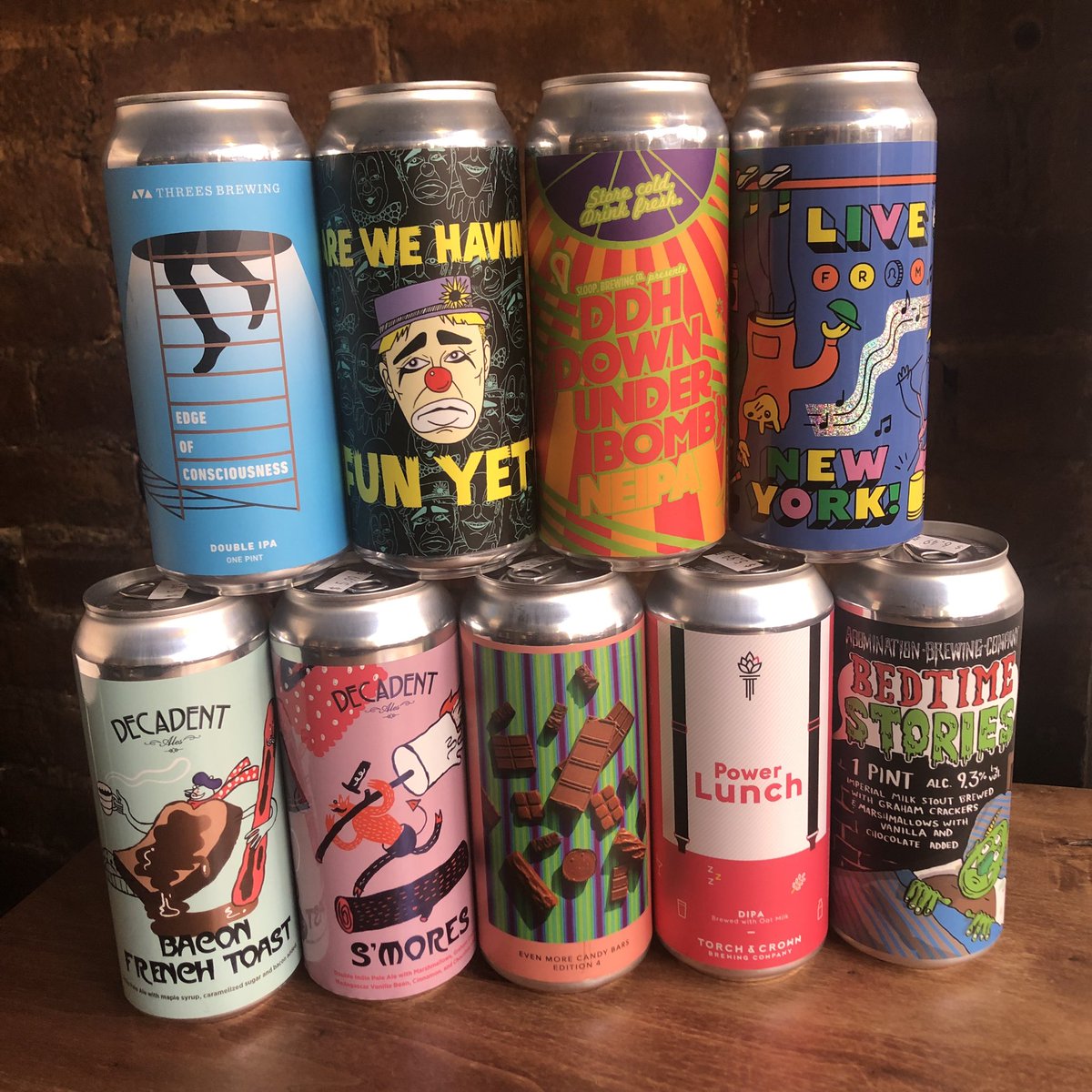 goodbeernyc's tweet photo. #thatnewnew #hypecans #cookids #naturallight #twilight #allthegoodbeer https://t.co/wgARgepMt7